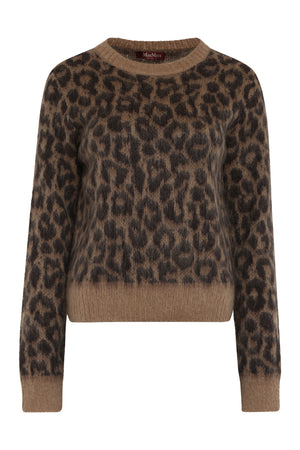 Tappeto leopard motif sweater-0